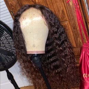 22 inch closure wig